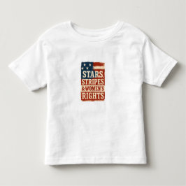 Camiseta De Bebé Bandera desgastada de estrellas, barras y derechos
