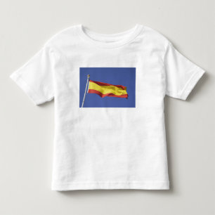Camiseta De Bebé bandera española RF)