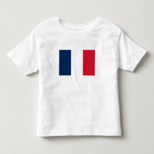 Camiseta De Bebé Bandera francesa
