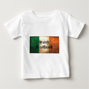 Camiseta De Bebé Bandera irlandesa de Walsh