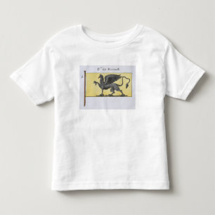 Camiseta De Bebé Bandera marítima con el emblema del grifo que