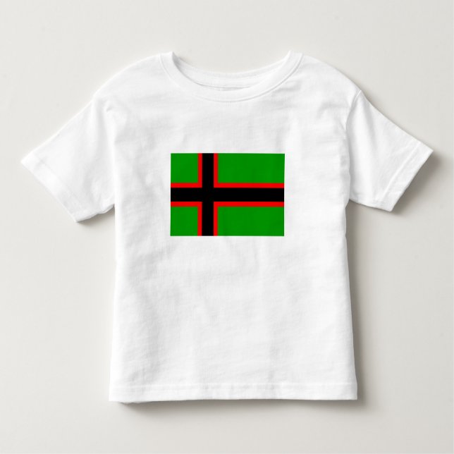 Camiseta De Bebé Bandera nacional de Karelia (Anverso)