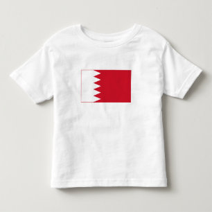 Camiseta De Bebé Bandera patriótica de Baréin