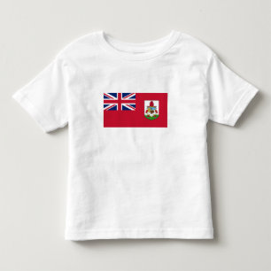 Camiseta De Bebé Bandera patriótica de Bermudas