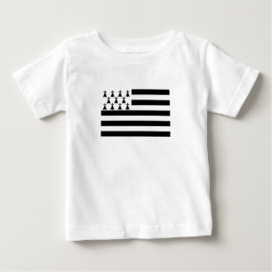 Camiseta De Bebé Bandera patriótica de Bretaña