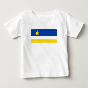 Camiseta De Bebé Bandera Patriótica de Buryatia