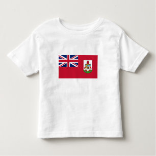 Camiseta De Bebé Bandera patriótica de las Bermudas