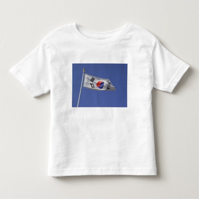 Camiseta De Bebé Bandera surcoreana (Anverso)