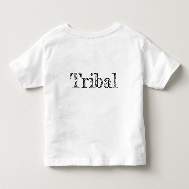 Camiseta De Bebé Bandido tribal (Reverso)