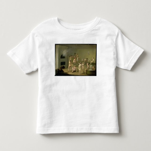 Camiseta De Bebé Baño ruso, 1825 (Anverso)