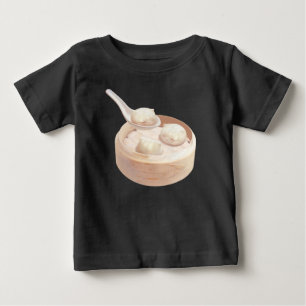 Camiseta De Bebé Bao Baby - Tea Time Bao Buddies