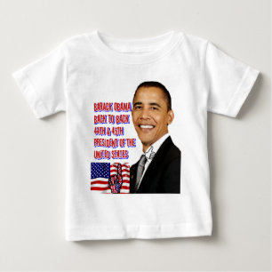 Camiseta De Bebé Barack Obama, De Vuelta Al Principio