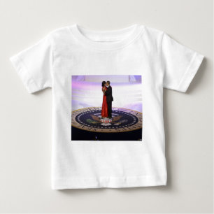Camiseta De Bebé Barack y Michelle Obama