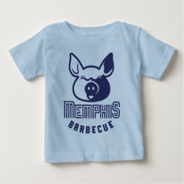 Camiseta De Bebé Barbacoa de Memphis