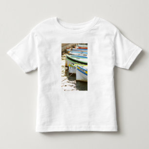 Camiseta De Bebé Barcas de pesca típicas de Provenza pintadas en