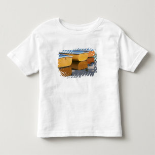 Camiseta De Bebé barcas de remo en el río Támesis en Henley-on-Tham
