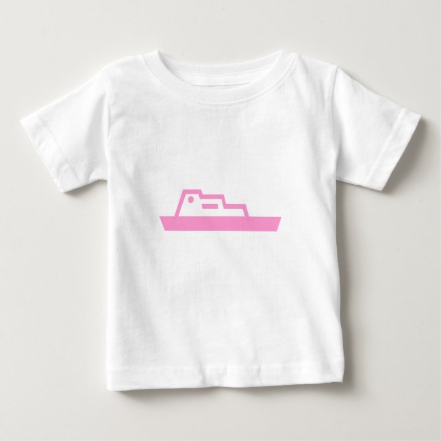 Camiseta De Bebé Barco (Anverso)