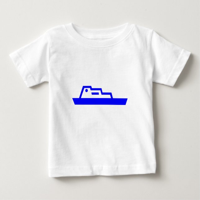 Camiseta De Bebé Barco (Anverso)