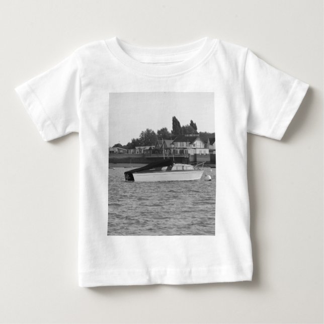 Camiseta De Bebé Barco a motor Jane (Anverso)