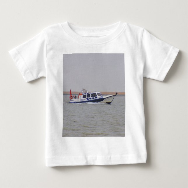 Camiseta De Bebé Barco de Seguridad (Anverso)