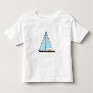 Camiseta De Bebé Barco velero de lujo