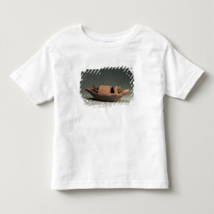 Camiseta De Bebé Barco y equipo, artefacto de la tumba