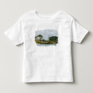 Camiseta De Bebé Barcos de Alfred Sisley el en la cerradura en