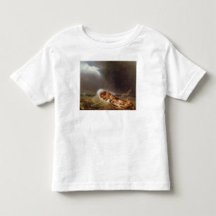Camiseta De Bebé Barcos de Dieppe que vuelve de la pesca