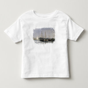 Camiseta De Bebé Barcos de placer de Claude Monet el , Argenteuil,