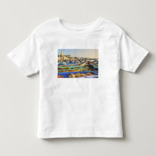 Camiseta De Bebé Barcos preparándose para la pesca, La Iglesia de
