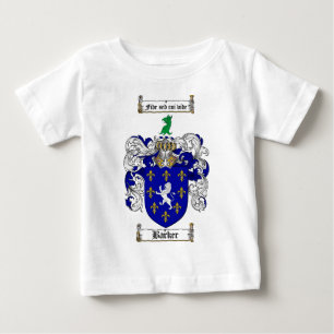 CAMISETA DE BEBÉ BARKER FAMILY CREST -  BARKER COAT OF ARMS