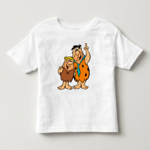 Camiseta De Bebé Barney Rubble y Fred Flintstone