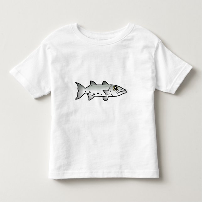 Camiseta De Bebé Barracuda lindo (Anverso)