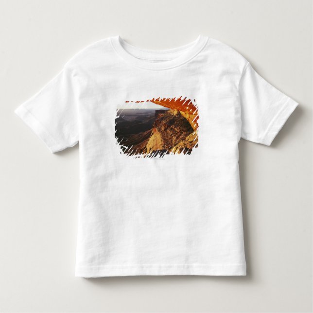 Camiseta De Bebé Barranco por todo lo alto y rocoso de la roca (Anverso)