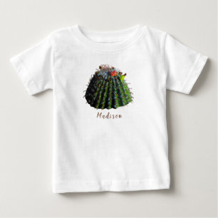 Camiseta De Bebé Barrel Cactus Baby T-Shirt