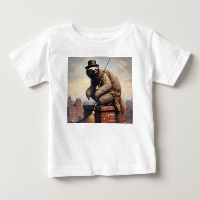 Camiseta De Bebé Barrido eslovaco de chimenea (Anverso)