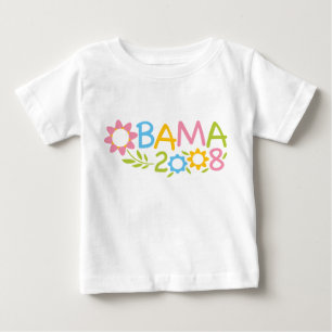 Camiseta De Bebé Barrio de las flores de Obama