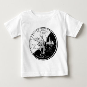 Camiseta De Bebé Barrio Estatal de Illinois