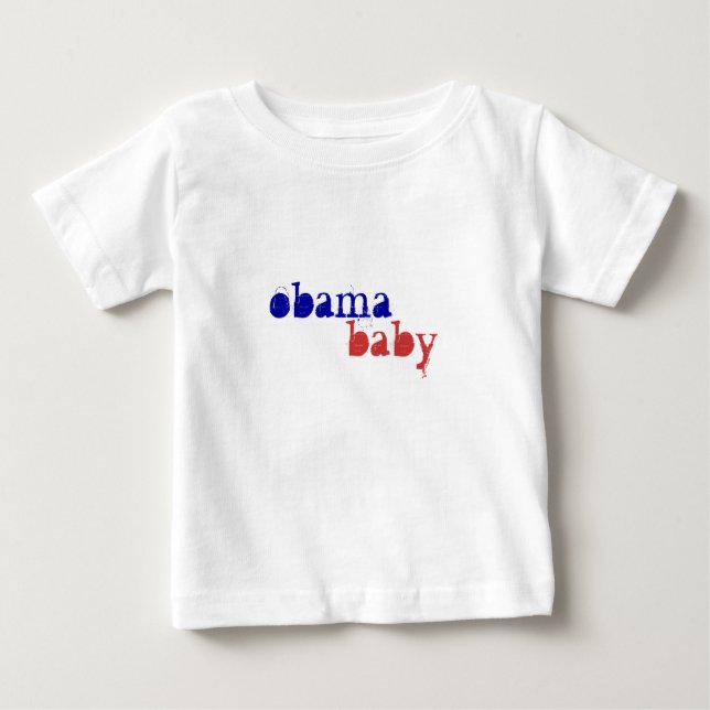 Camiseta De Bebé Barrio para bebés de Obama (Anverso)