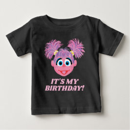 Camiseta De Bebé Barrio Sésamo | Abby Cadabby - Es mi cumpleaños