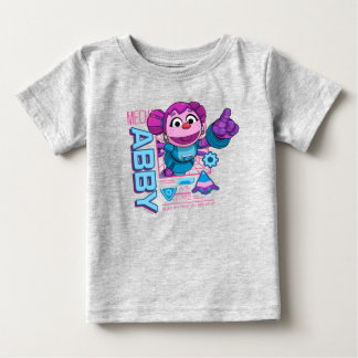 Camiseta De Bebé Barrio Sésamo | Edificios Mecha Abby Cadabby