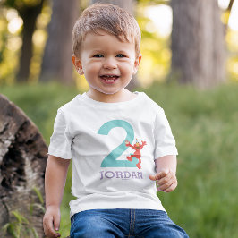 Camiseta De Bebé Barrio Sésamo | Elmo - Confetti Segundo cumpleaños