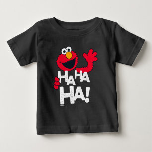 Camiseta De Bebé Barrio Sésamo Elmo - ¡Ja ja!