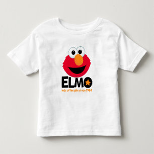 Camiseta De Bebé Barrio Sésamo Elmo Lots of Laughs Desde 1984
