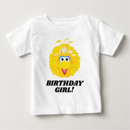 Camiseta De Bebé Barrio Sésamo | Gran Chica de cumpleaños para aves