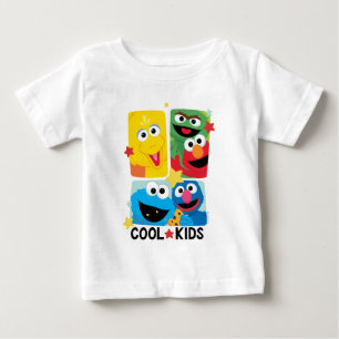 Camiseta De Bebé Barrio Sésamo   Niños de Guay