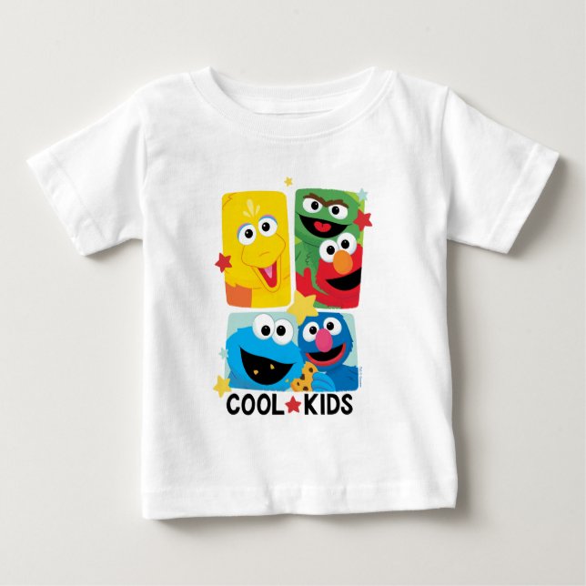 Camiseta De Bebé Barrio Sésamo | Niños de Guay (Anverso)
