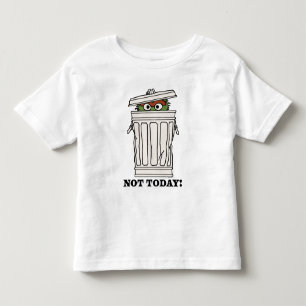 Camiseta De Bebé Barrio Sésamo   Oscar al Grupo No Hoy!