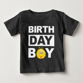 Camiseta De Bebé Barrio Sésamo | Pájaro grande - niño de cumpleaños