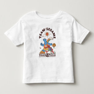 Camiseta De Bebé Barrio Sésamo   Pista de Sésamo de equipo